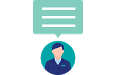 応募の確認と採用連絡