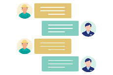 施行会社に詳細情報を共有